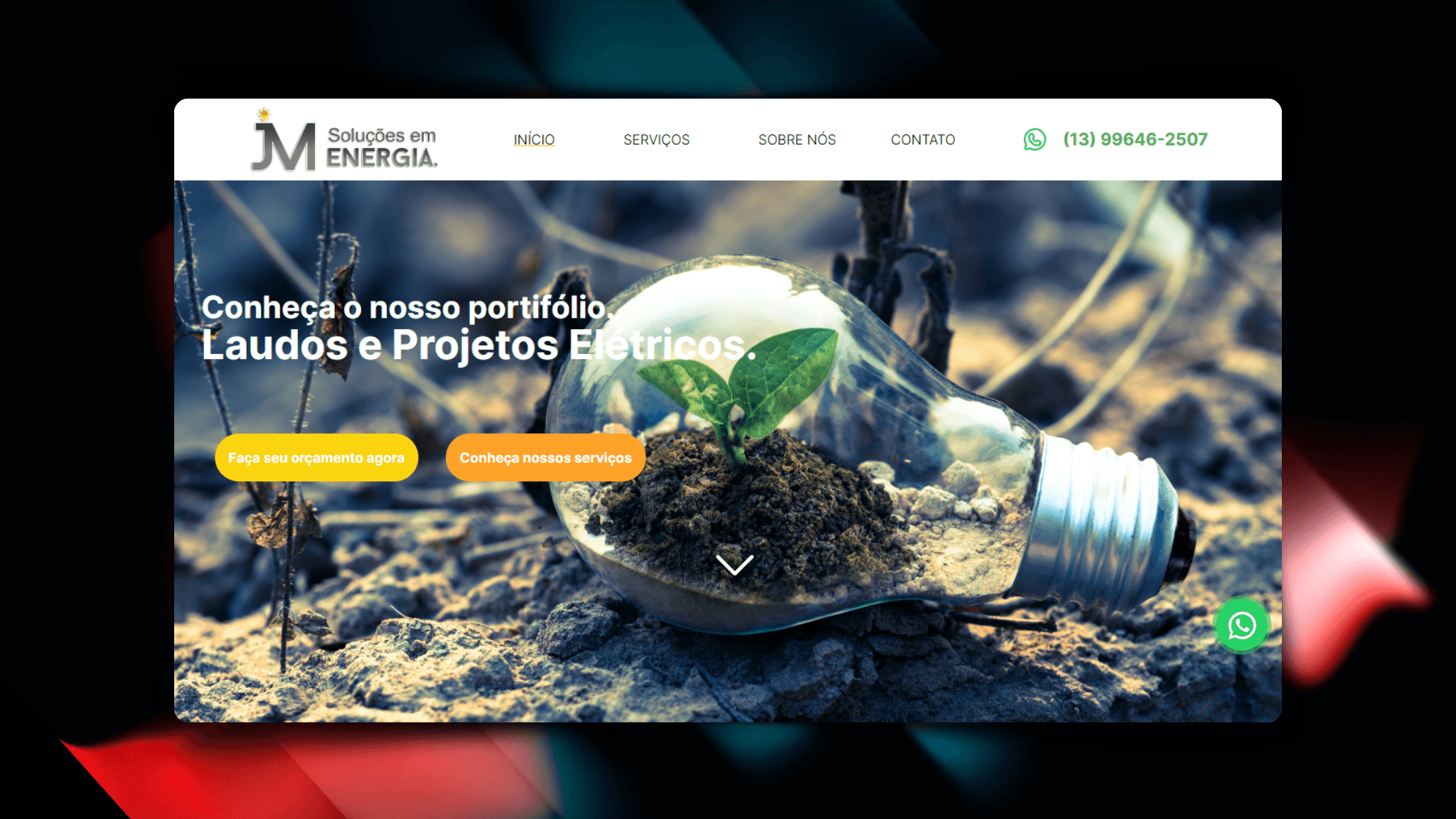 Preview of the JM Elétrica project